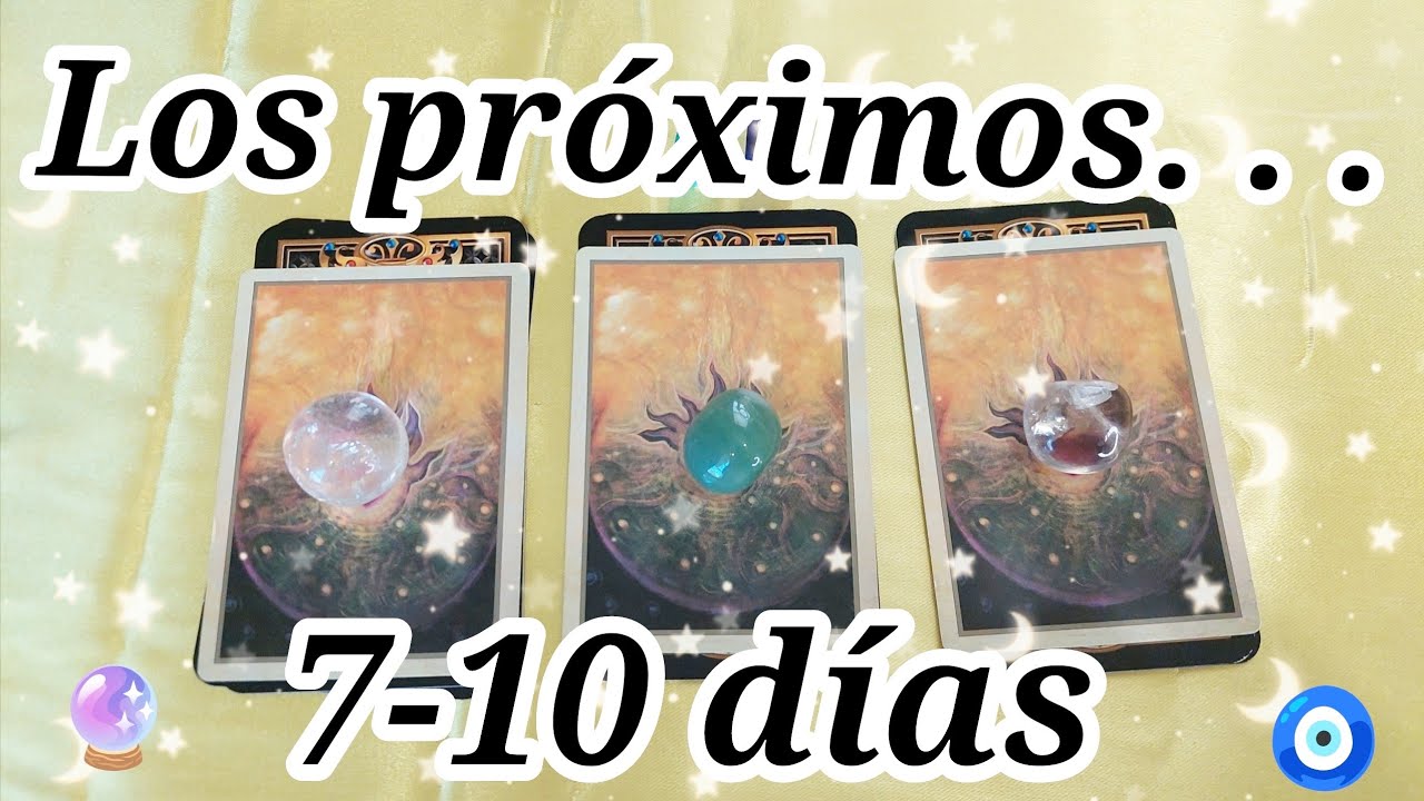 ¿Que te espera los próximos 7-10 dias? 🤔 Tarot Interactivo 🔮 Escoge Una Carta 🧿