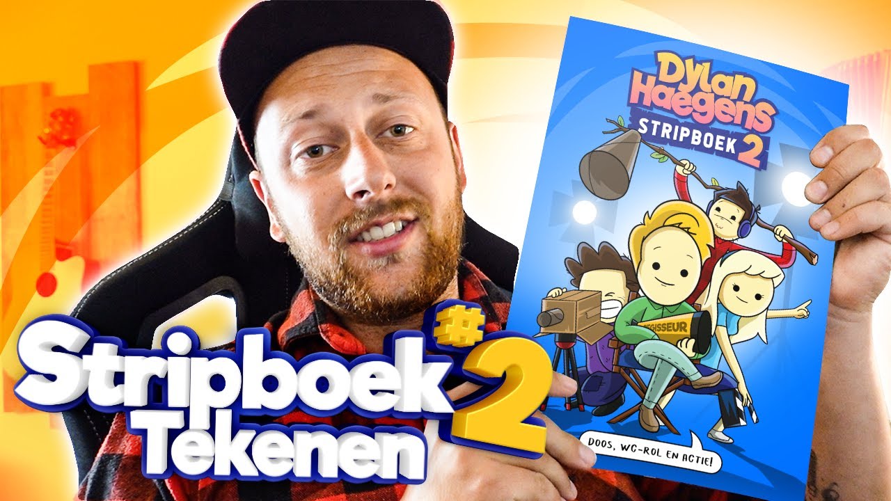 STRIPBOEK PAGINA TEKENEN!