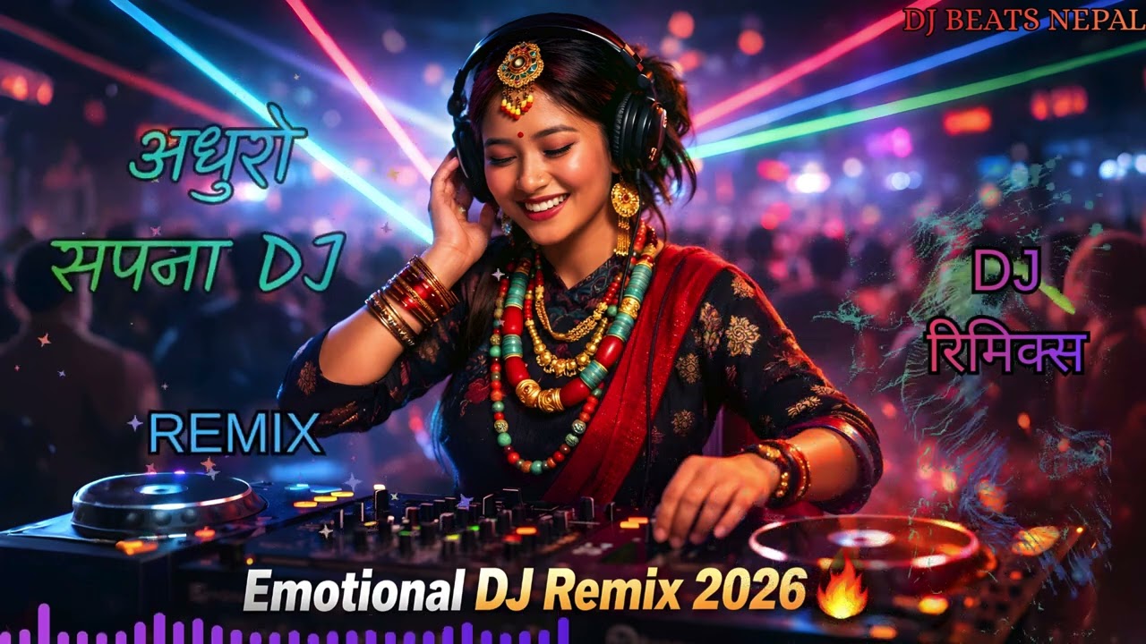 अधुरो सपना 💔 Viral Nepali DJ Remix 2026 🔥 Ultimate Nonstop Party Dance Mix 🎧💃