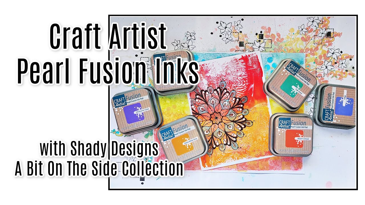 Craft Artist Pearl Fusion ink pads from John Lockwood