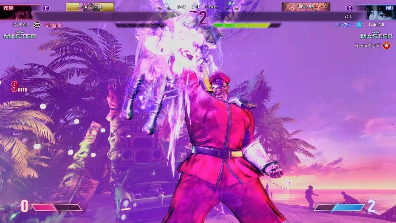 【スト6】舞 VS ベガ