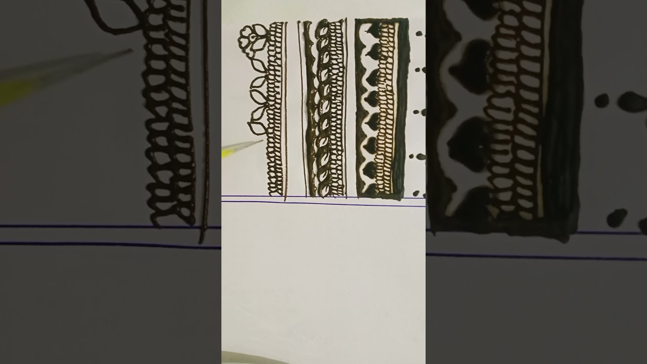 Simple and Easy Mehndi Design 