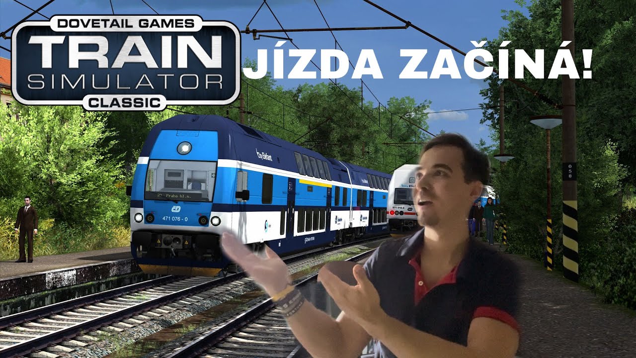 STAL JSEM SE STROJVEDOUCÍM VLAKU😁 #1 / BENEŠOV - PRAHA HL. N. /TRAIN SIMULATOR 2023 / PETER'SNHL