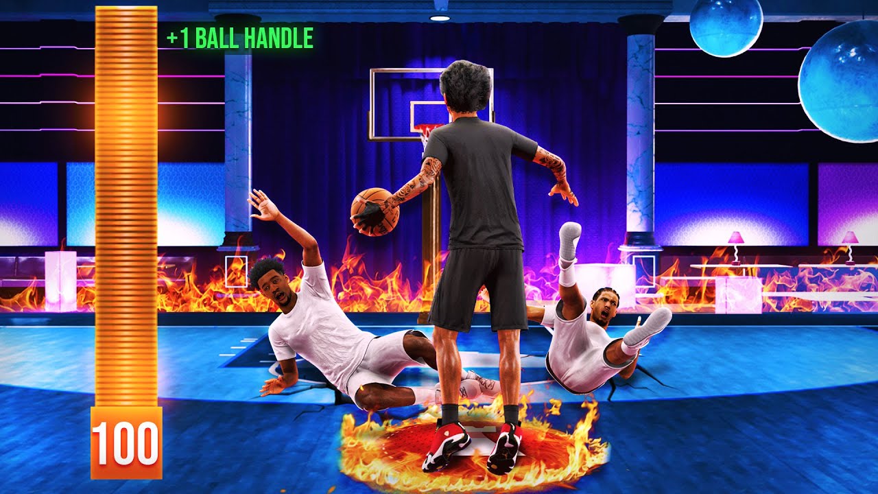 The POWER of 100 BALL HANDLE in NBA 2K22..