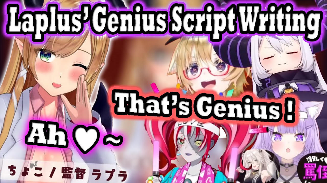Laplus' Choco-sensei’s Scolding Line With Insane Twist Shocks Polka ! 🤯