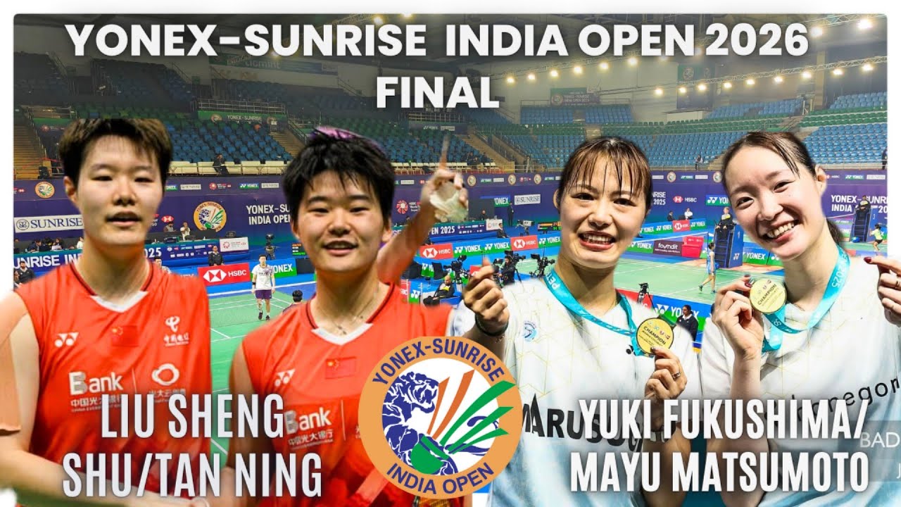LIANG KANG/WANG CHANG🇨🇳 VS KANG MIN/KI DUNG🇰🇷: YONEX-SUNRISE INDIAN OPEN 2026|FINAL