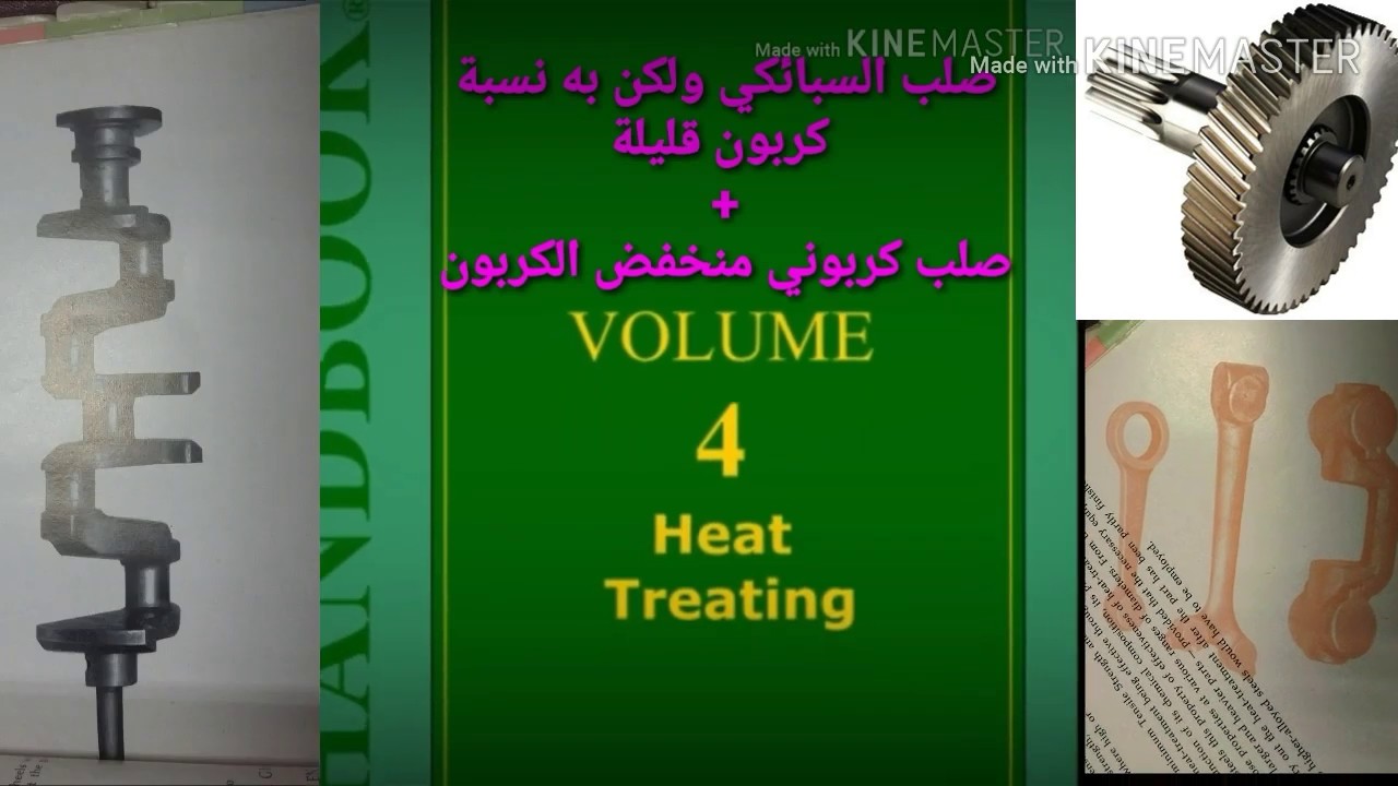 جزء 1 دورة في انواع  التقسية السطحية للصلب -الكربنة - السيندة -الكربنة بالغاز case hardening steel