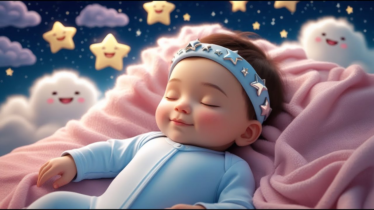 Baby Sleep Music💤Instant Baby Sleep in 3 Minutes🌙Deep Sleep Magic💖Mozart & Brahms Lullabies