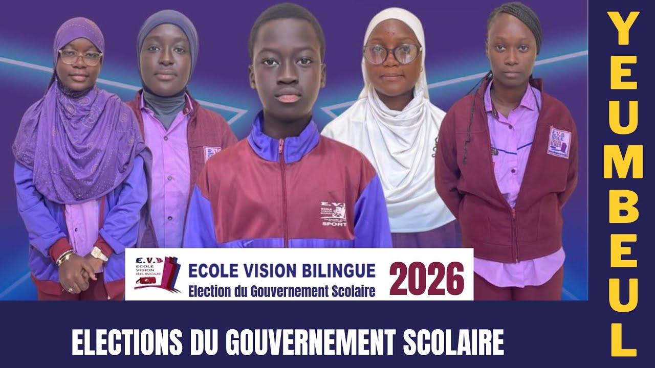 Reportage : Les élections du GS de l'école EVB de Yeumbeul sont une véritable source de ...