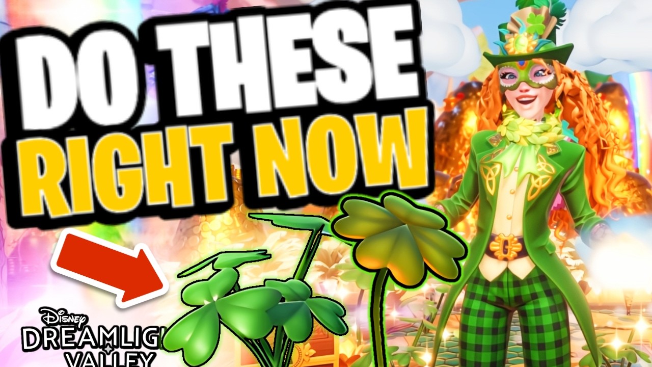 Do THESE Before the Lucky You Event! (2026 Prep Guide) | Dreamlight Valley