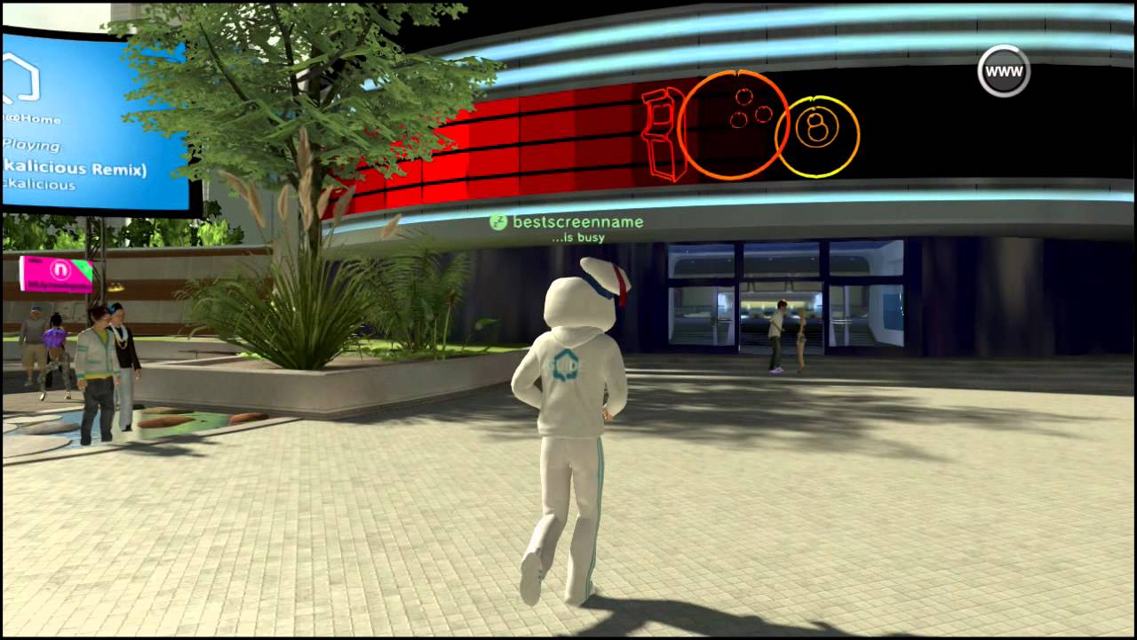 Playstation Home: Central Plaza 2014 Version - North American Exclusive