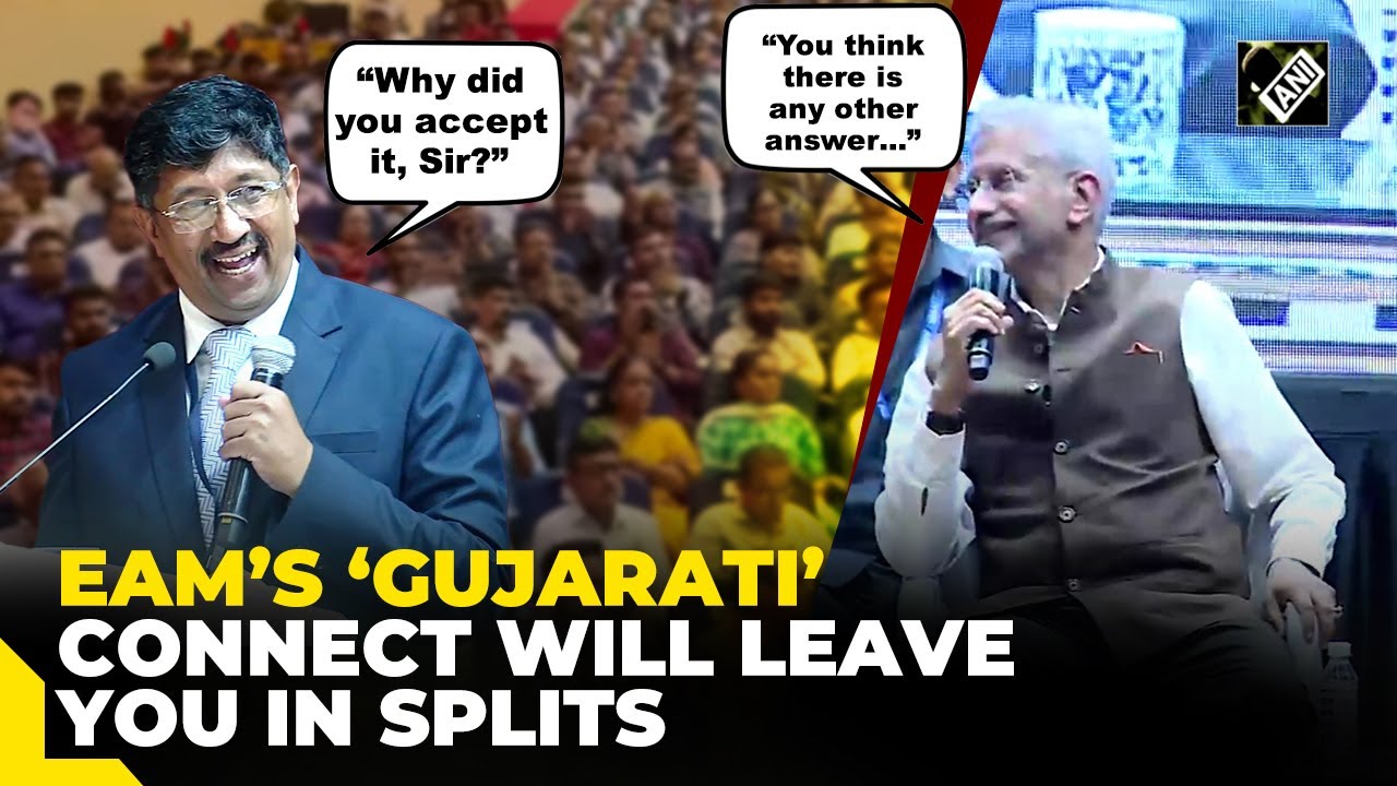 “Mere Bhagya Mein Likha Hai…” EAM S Jaishankar gets candid on his Gujarati political connect