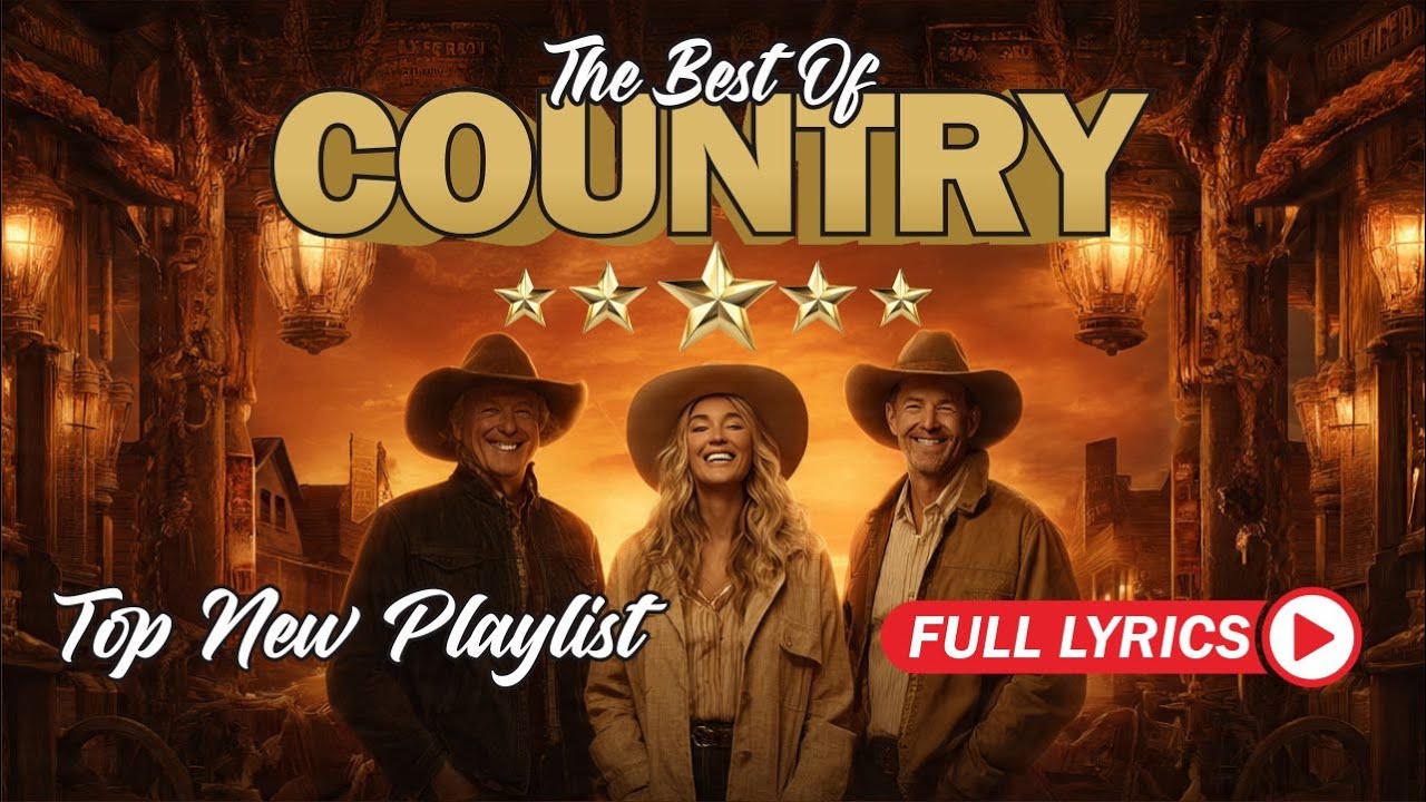 Country Music Top 40 Songs with lyrics | Road Trip Country Songs Collection