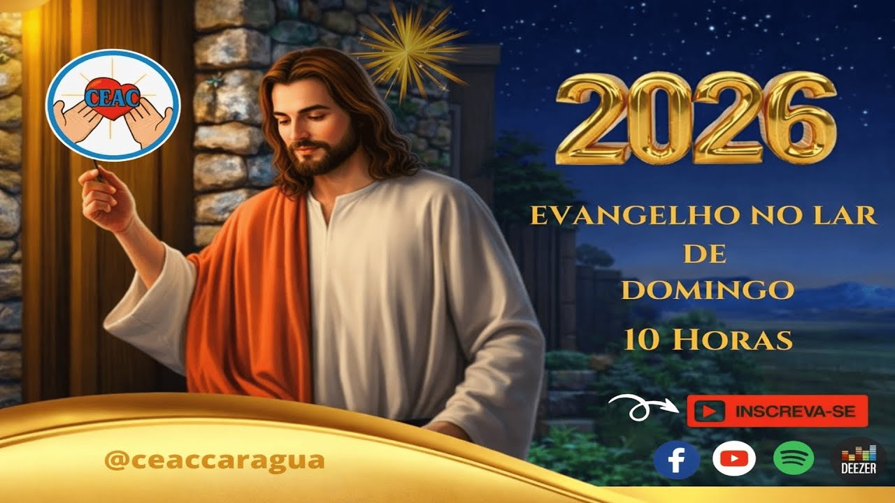 Evangelho no Lar de Domingo -01/2026