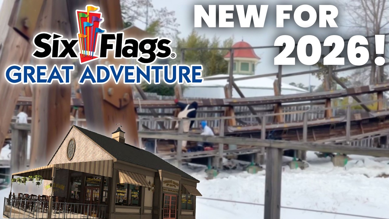 Мнения по поводу анонсов Six Flags Great Adventure на 2026 год!