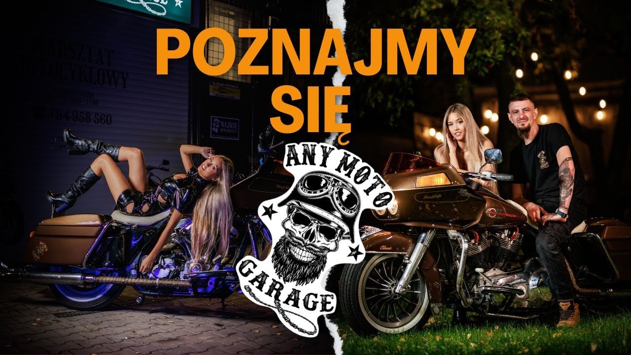 Poznajmy Się 🖐 Any Moto Garage na YT - to dopiero początek 😈