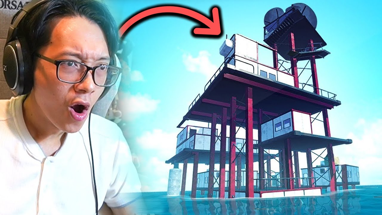 Tui tìm thấy tháp radio BÍ ẨN lênh đênh trên biển?!  \\ RAFT #3