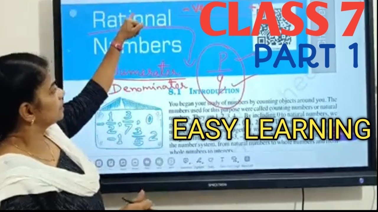 💥 CLASS 7💥RATIONAL NUMBERS💥PART 1