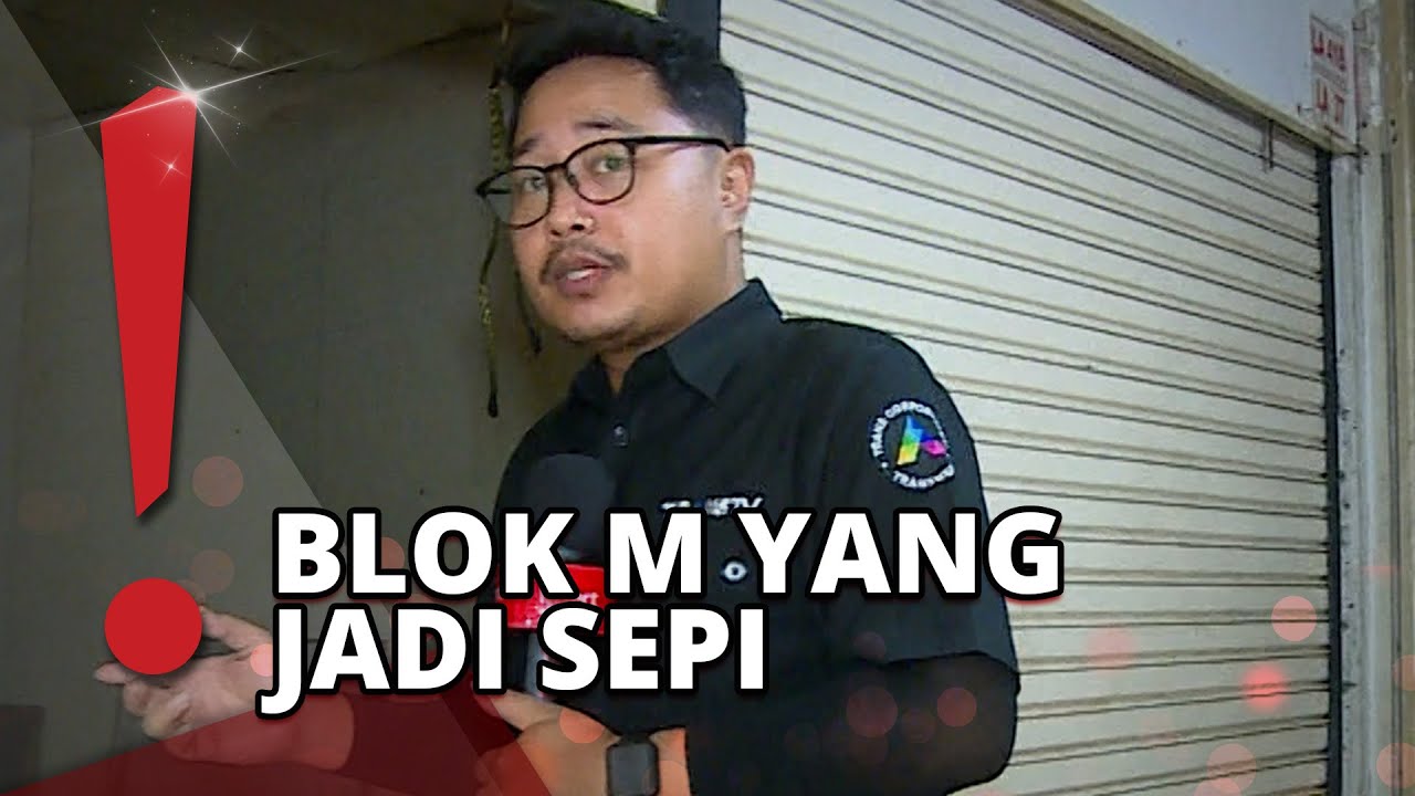 Pedagang di Blok M Tutup Toko Imbas Kenaikan Harga Sewa