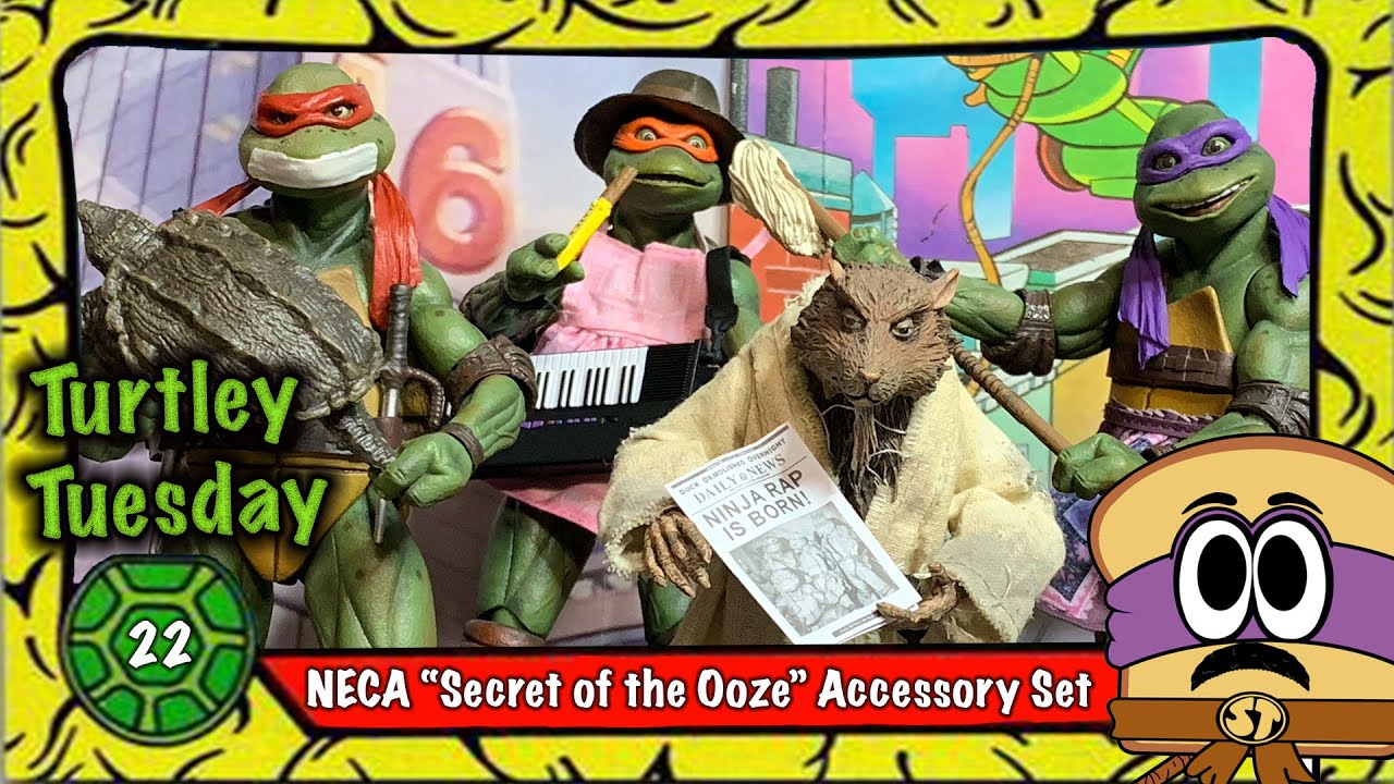 NECA TMNT Secret of the Ooze accessory Set