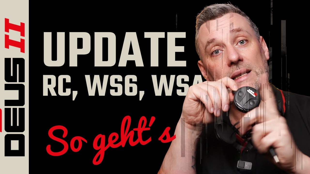 XP Deus 2 Update 4.1 ohne Fehler! Schritt-f&uuml;r-Schritt Anleitung inkl. RC, WS6 & Kopfh&ouml;rer