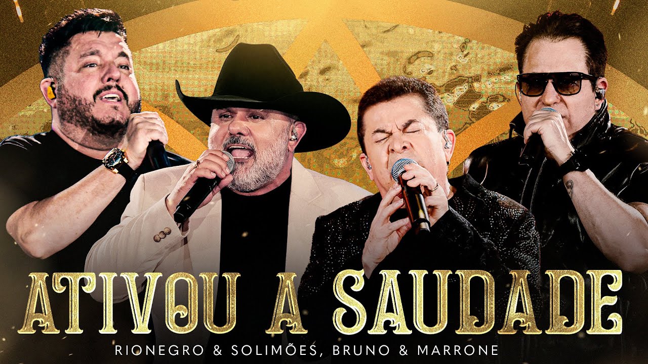 Rionegro & Solimões, @brunoemarroneoficial  - Ativou a Saudade | Ao Vivo em Uberlândia