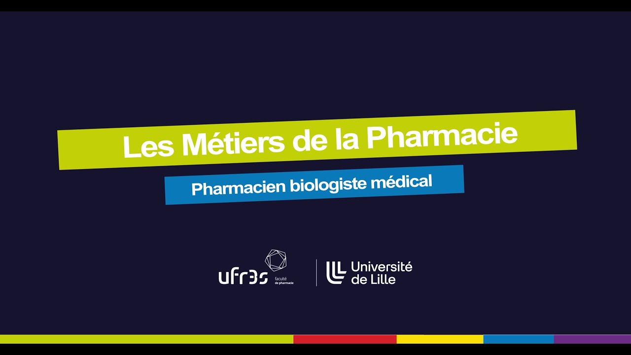 Pharmacie - Métier Pharmacien Biologiste médical (version longue)