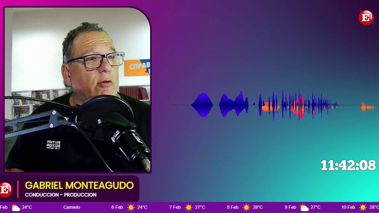 EN VIVO, NOTICIAS DESDE CARMELO AL MUNDO DEL VIERNES 6 DE FEBRERO DE 2026.