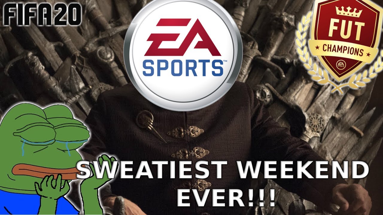 i played FUT CHAMPIONS and it was the SWEATIEST it's ever been...
