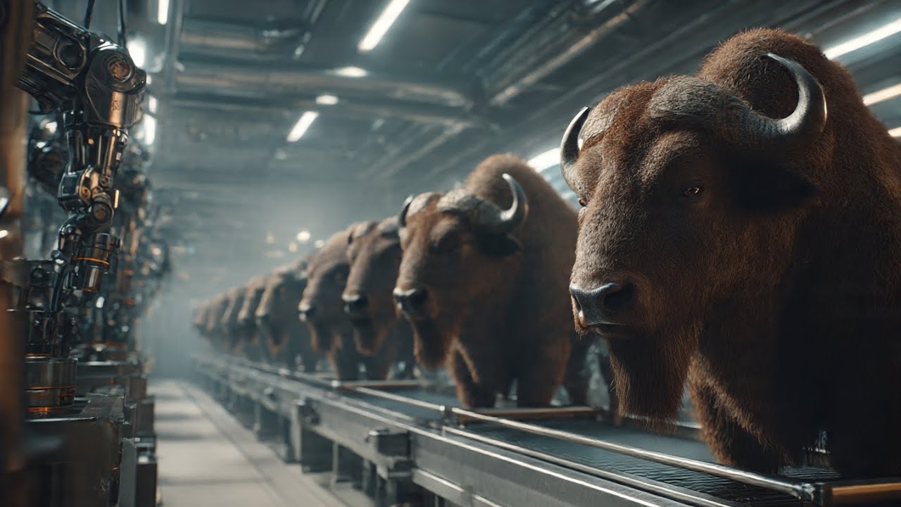 Inside the Buffalo Leather Factory: Full Leather Processing Documentary