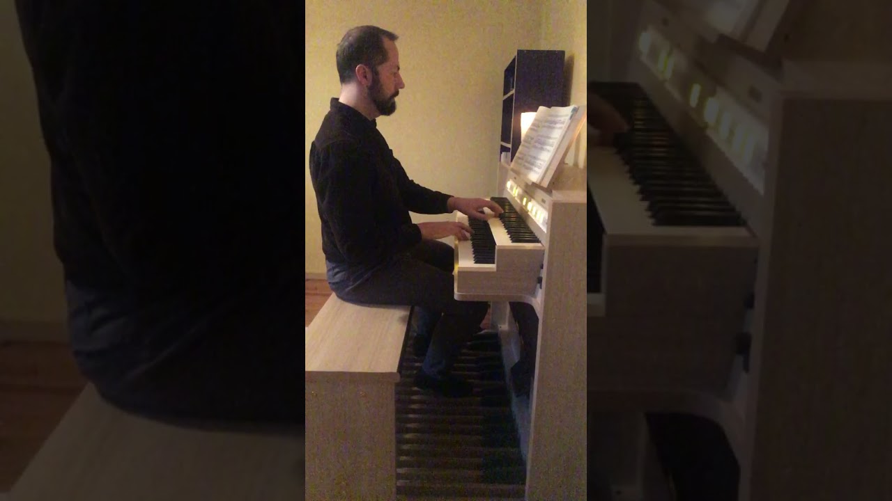 Diemo Landgraf plays J.S. Bach Der Tag, der ist so freudenreich BWV 605