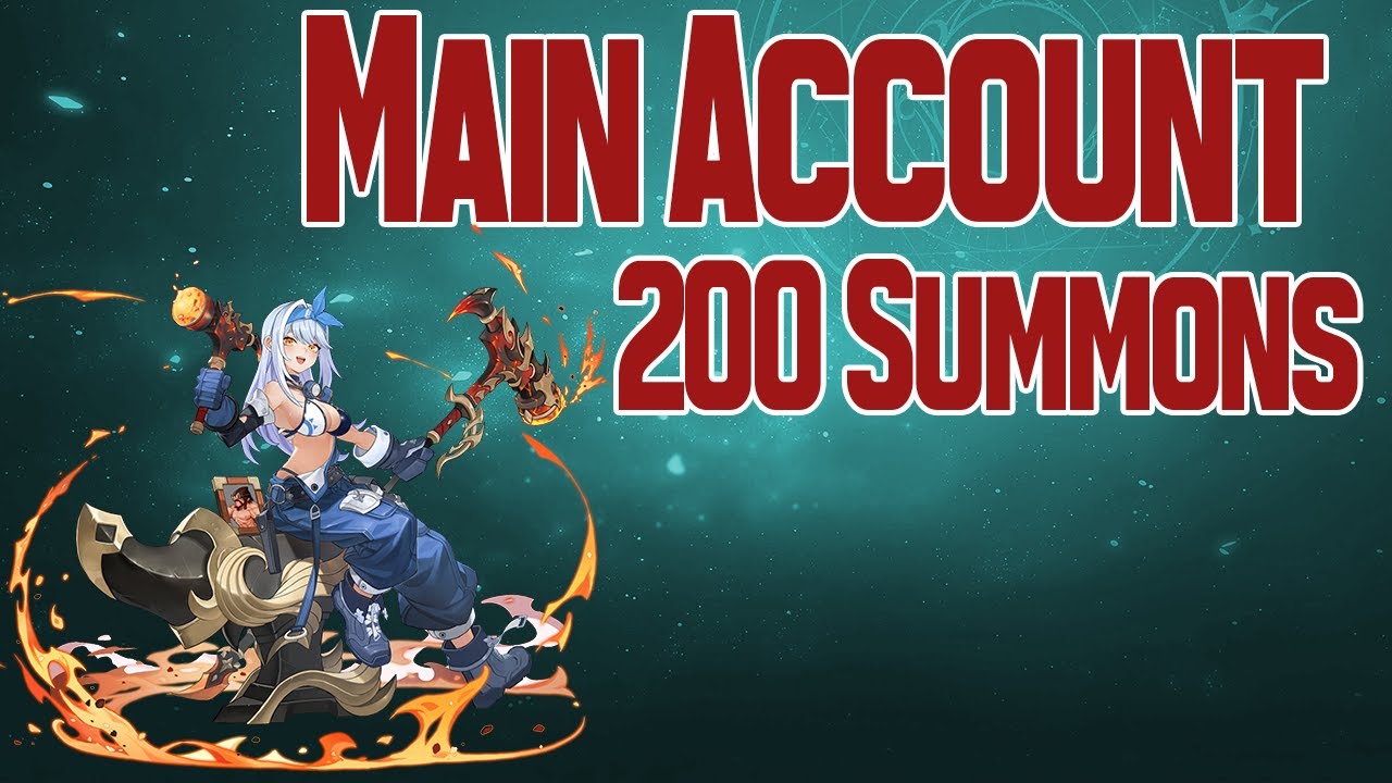 Main Account 200 Summons | Seven Knights Rebirth