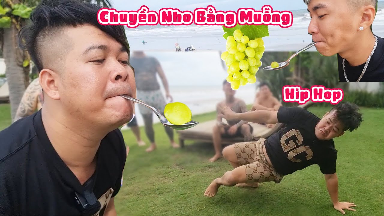 Thu Phương Chuyền Nho Bằng Muỗng Cười Đau Bụng