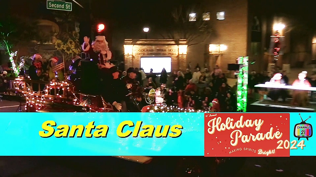 57th Annual Woodland Holiday Parade 2024