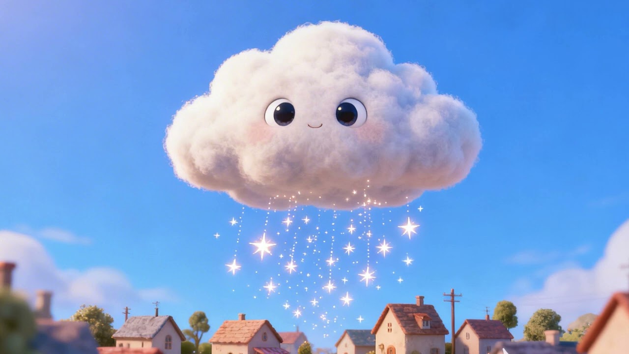 The Cloud That Wished for Dreams Part 1 | Gentle Storytime Song for Kids | The Jingle Station