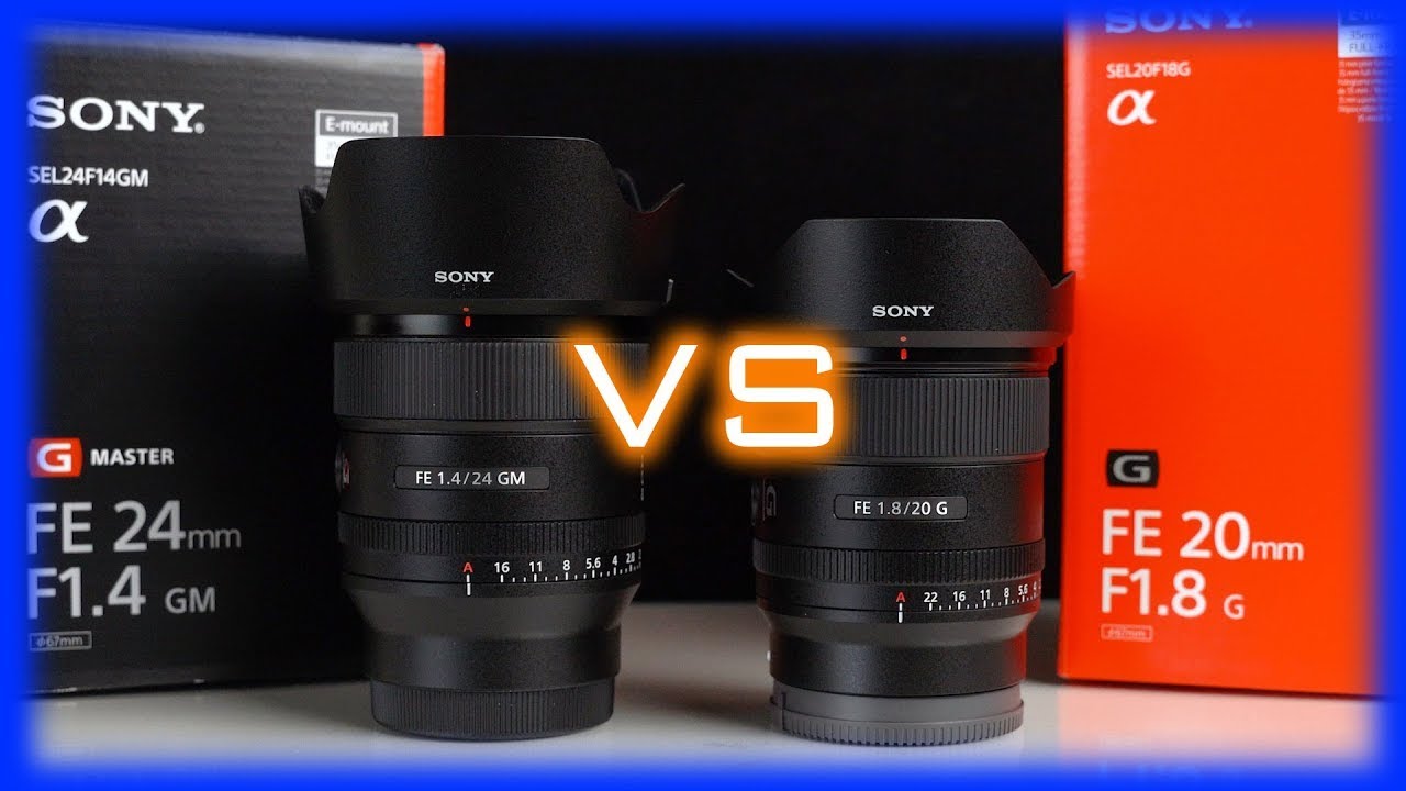 Sony 24mm F1.4 GM VS Sony 20mm F1.8 - Which one should YOU buy?