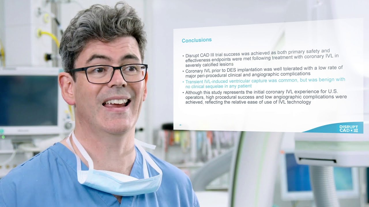 U.S. Coronary IVL Pivotal Trial Primary Results - DISRUPT CAD III Results at TCT 2020