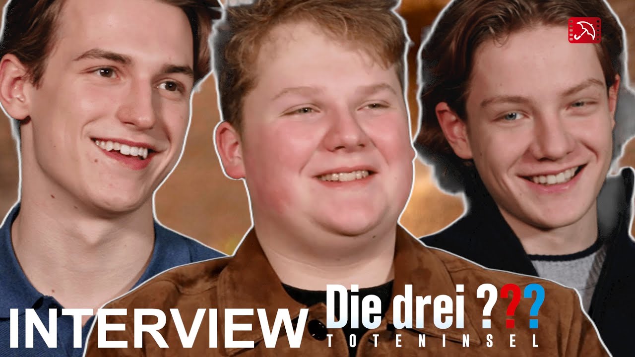 Nevio Wendt, Julius Weckauf & Levi Brandl DIE DREI ??? - TOTENINSEL Interview (2026)