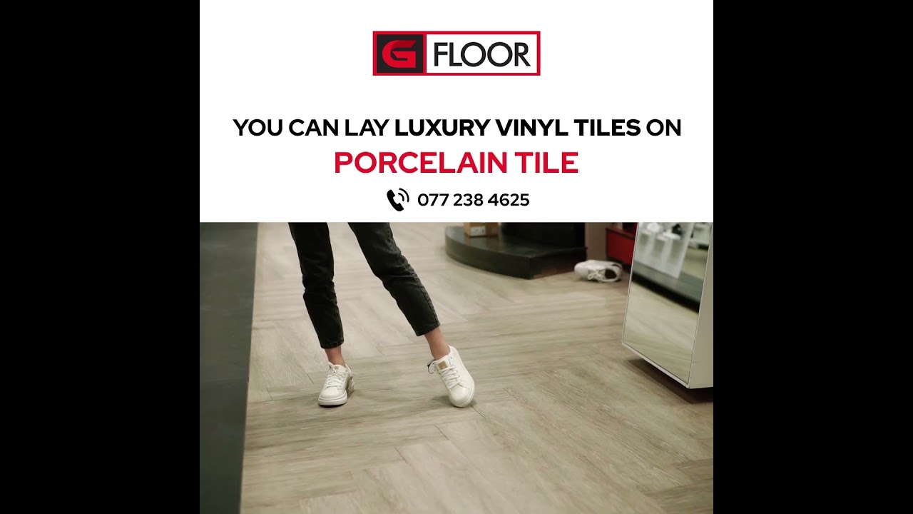 Floor surface makeover with LVT