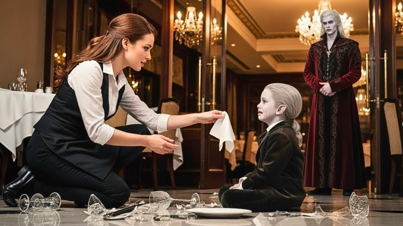 Vampire King’s Son Wrecks a Luxury Restaurant — Until a Waitress Silently Shows Him Kindness