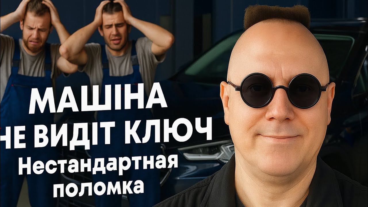 Машина не заводится и не видит ключ. Не стандартная поломка.