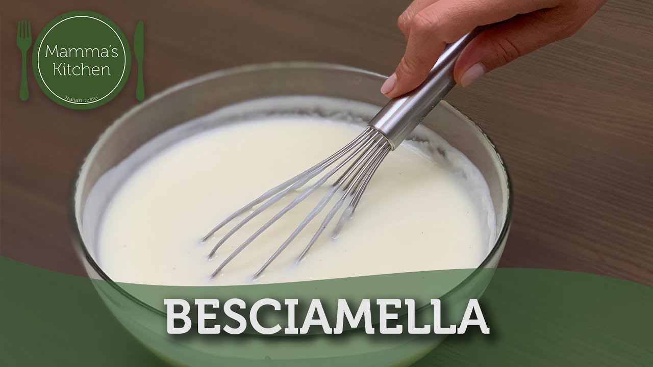 Italian BESCIAMELLA (Bechamel sauce) - Original Italian recipe (2min)