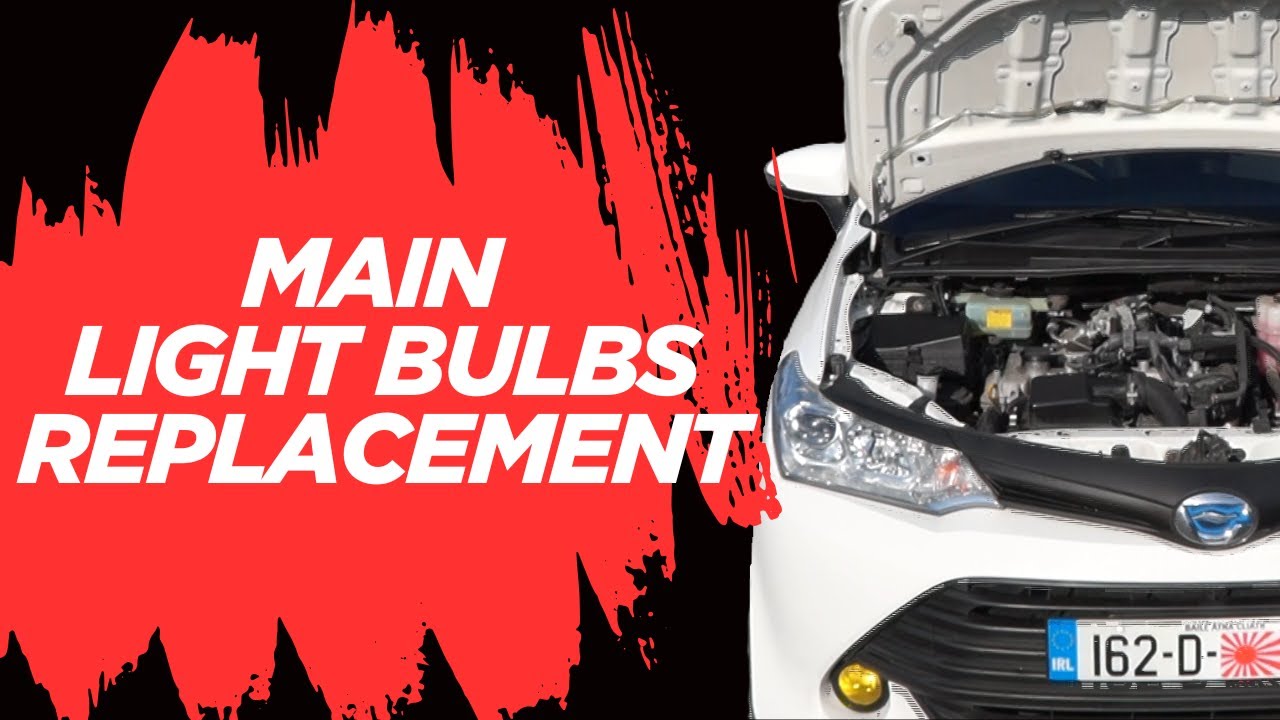 Toyota Corolla Fielder - Main Light Bulbs Replacement [EN]