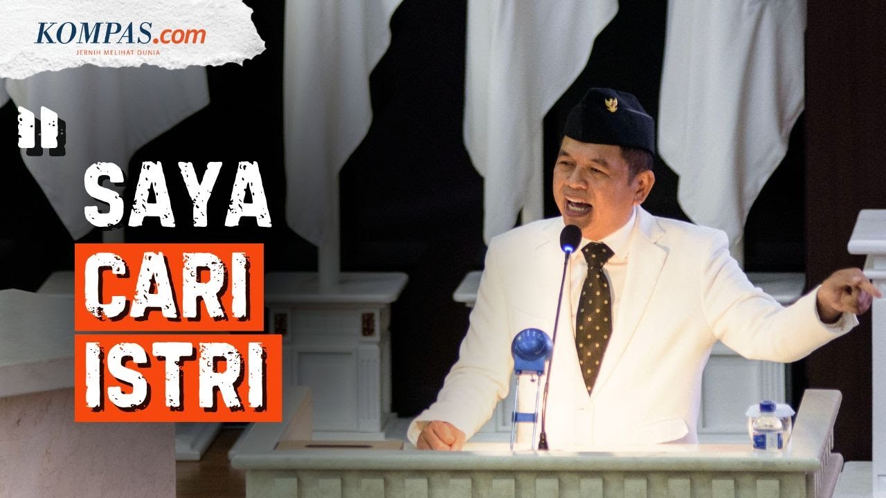 [FULL] Pidato Perdana Dedi Mulyadi: Seloroh Cari Istri, Judol, dan Orang Sunda