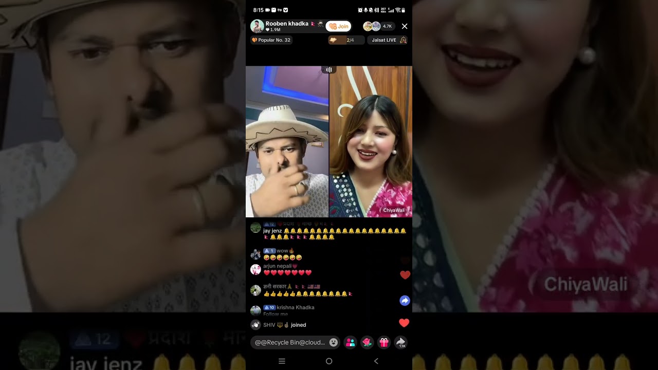 Roobin vs chiyawali ko prapose panismen comady video
