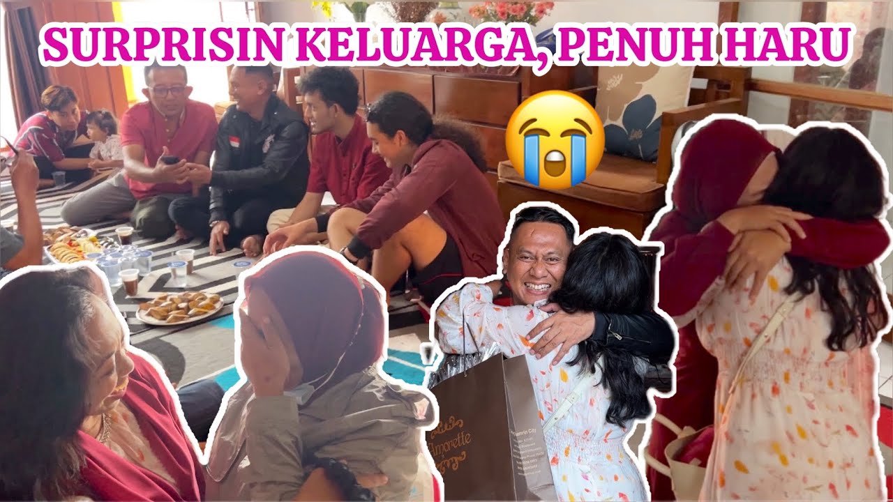 TERHARU BANGET🥹 REAKSI KELUARGA AKU PULANG BAWA MAX