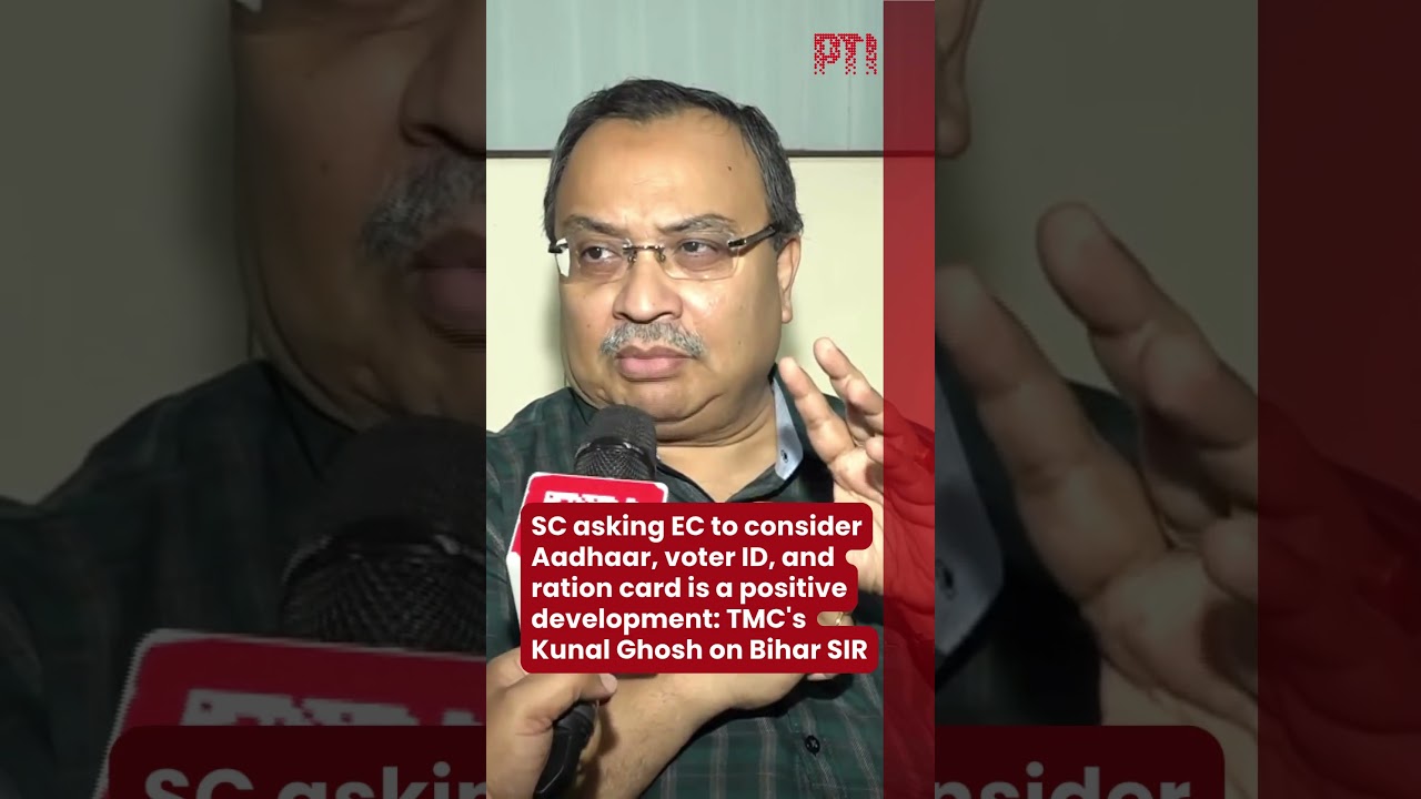 SC move on Aadhaar, voter ID, ration card a positive step: TMC's Kunal Ghosh on Bihar SIR