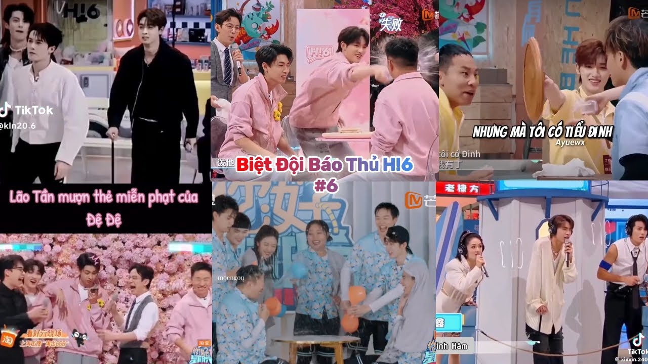 [TikTok] Biệt Đội Báo Thủ H!6 #6| #TầnTiêuHiền #VươngHạcĐệ #ĐinhTrìnhHâm |show #hellosaturday