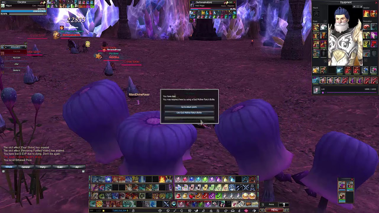 Cocytos Magus lvl 202 PK #2