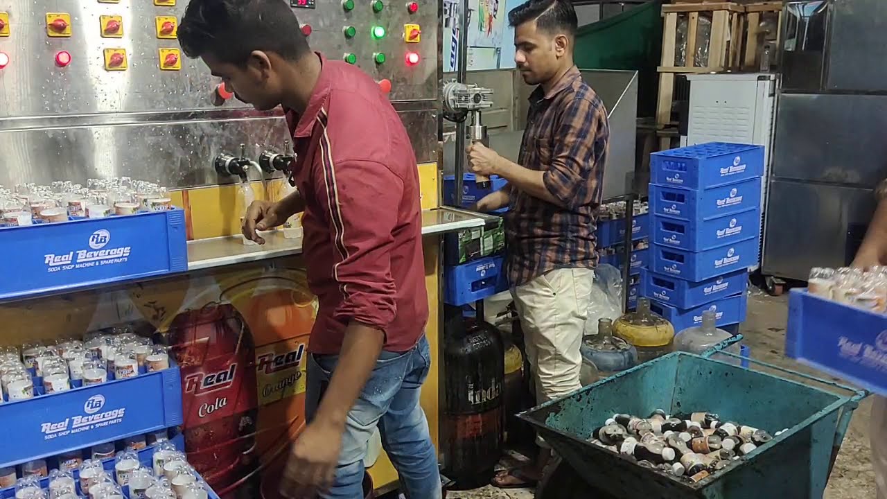 Jeera soda Filling Machine/soda machine/bottling plant/soda bottling plant